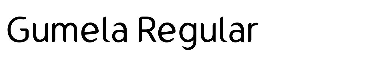 Gumela Regular